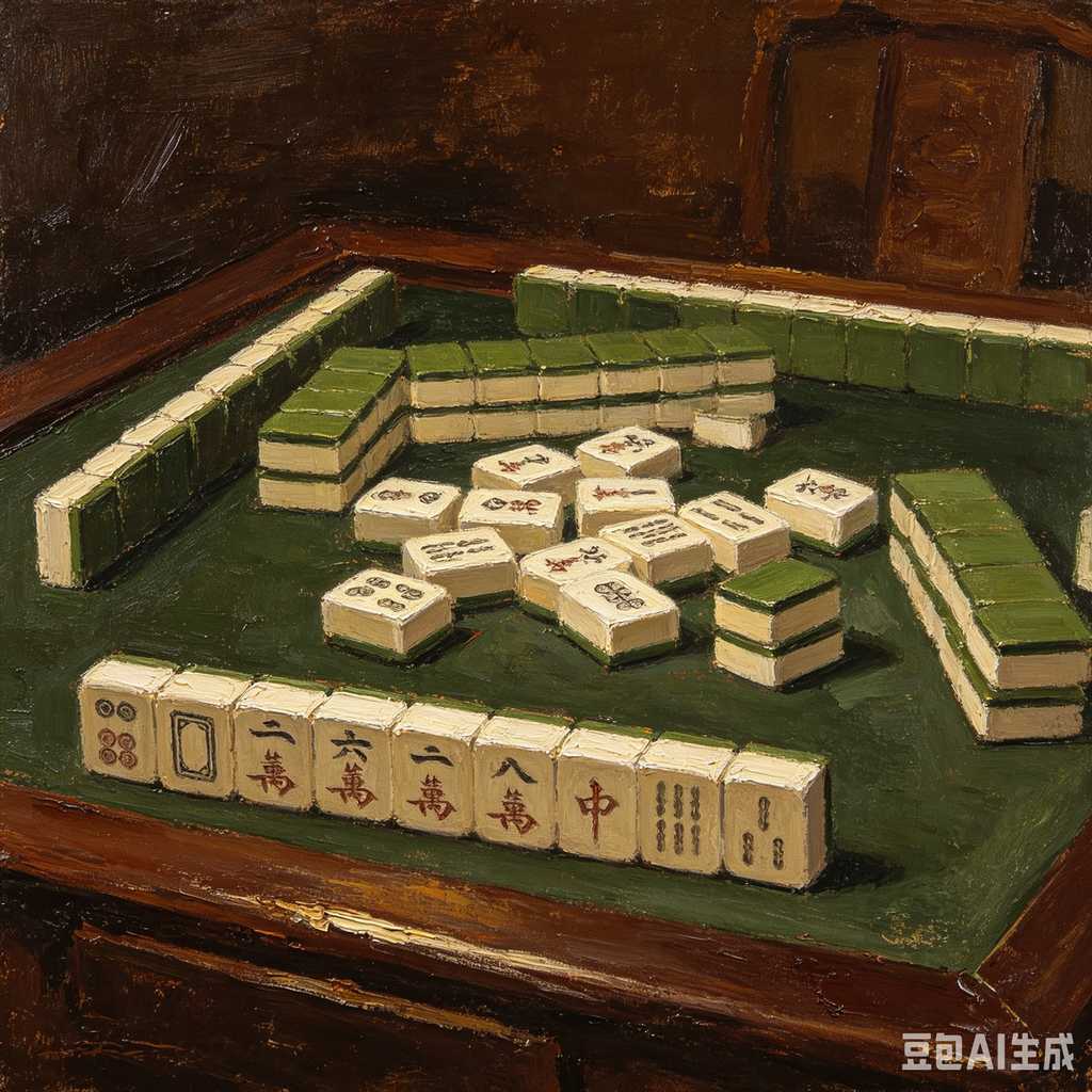luxury gift box mahjong set