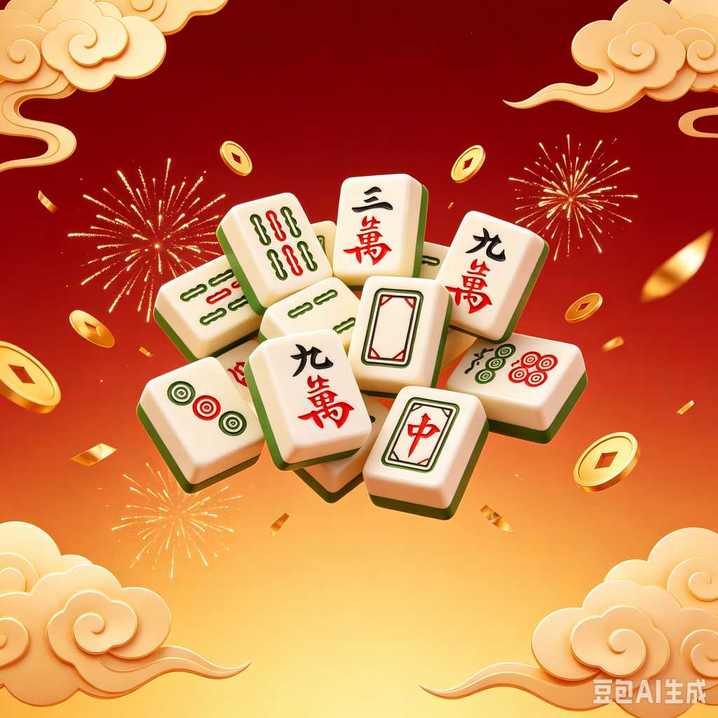 new year custom mahjong set